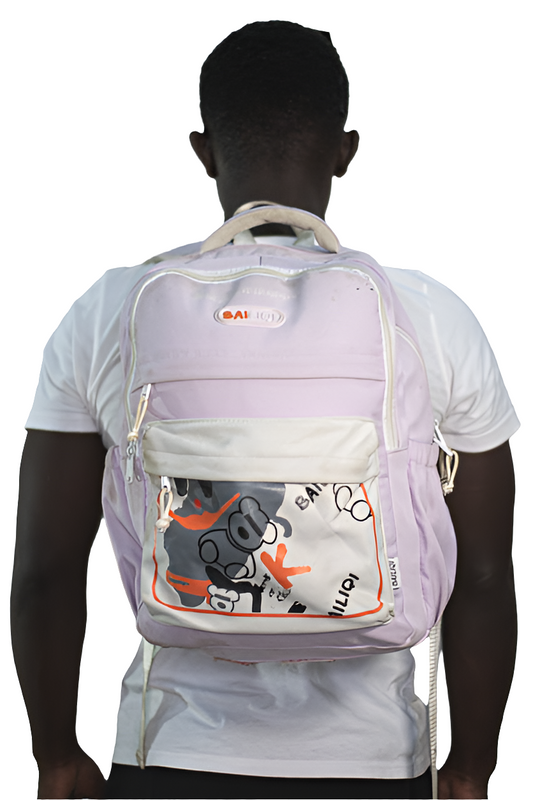 BAILIQI Backpack Purple Girls Ladies Women's Mtumba School Bag