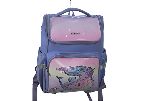 Purple Backpack Unisex Men's Women's Boys Girls Mtumba School Bag