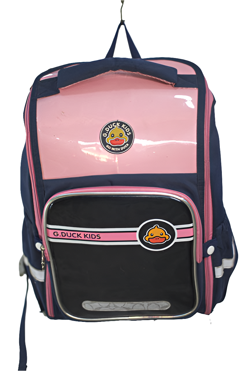 Spacious G. Duck Kids Backpack Pink Navy Girls Blue Mtumba School Bag