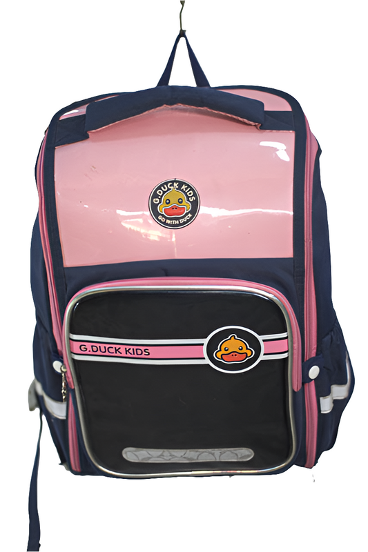 Spacious G. Duck Kids Backpack Pink Navy Girls Blue Mtumba School Bag