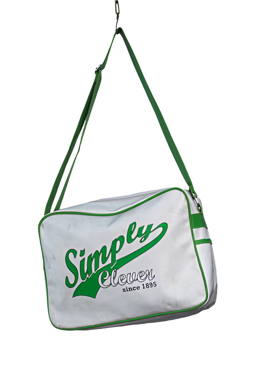 Green White Unisex Men's Women's Boys Girls Mtumba College Bag