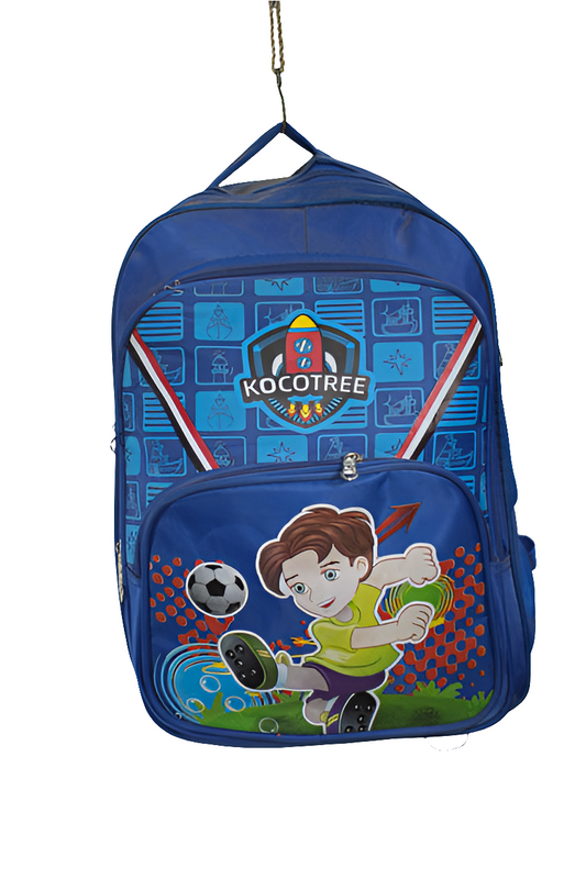 KOCOTREE Blue Boy Soccer Boys Men's New School Bag