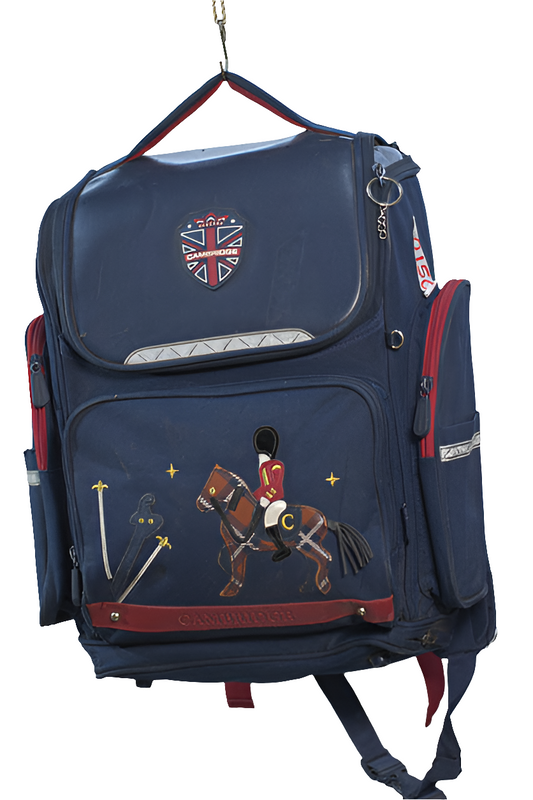 Navy Blue Backpack Unisex Men's Women's Boys Girls Mtumba School Bag