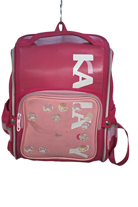 Pink Backpack Unisex Women's Girls Mtumba School Bag