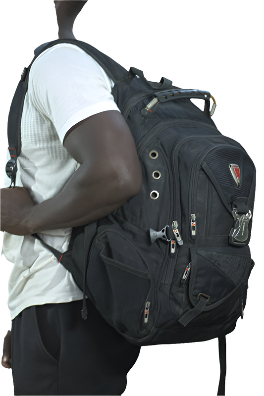 SWISSGEAR Black Backpack Unisex Men's Women's Boys Girls Mtumba School Bag