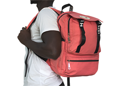 Pink Backpack Unisex Men's Women's Boys Girls Mtumba School Bag