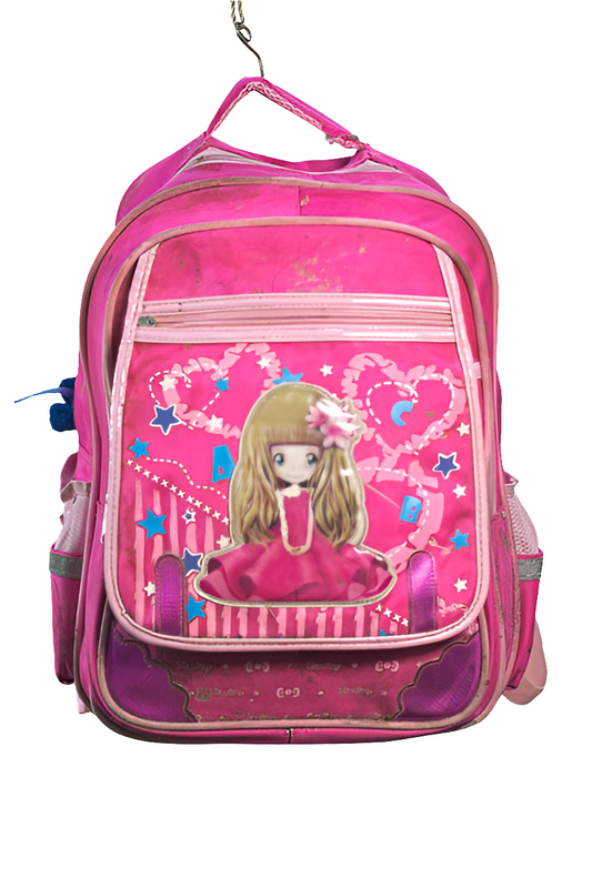 Pink Backpack Women's Girls Mtumba School Bag
