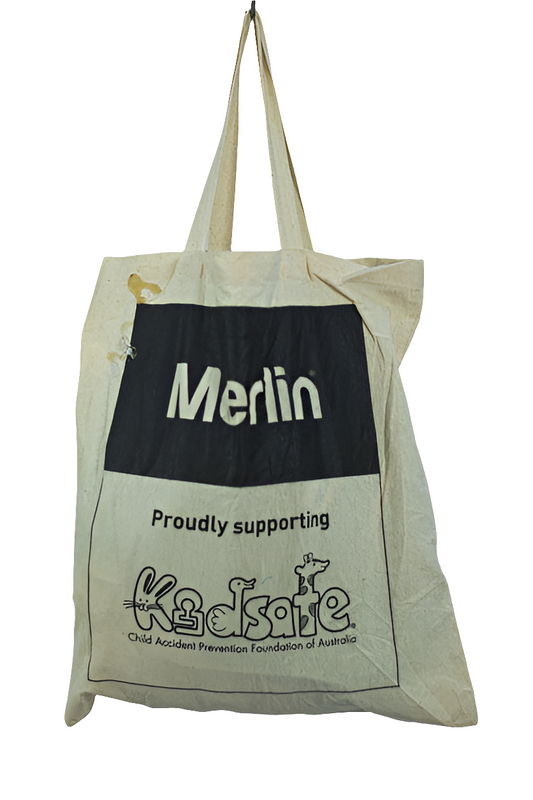 White Canvas Shoulder Girls Ladies Women's Tote Bag Mtumba Handbag