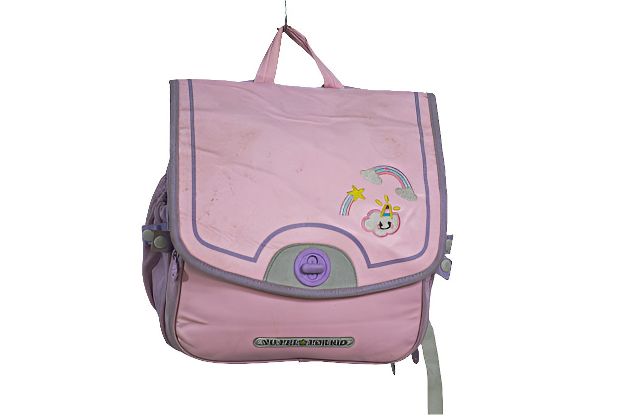 Purple Backpack Women's Girls Mtumba School Bag