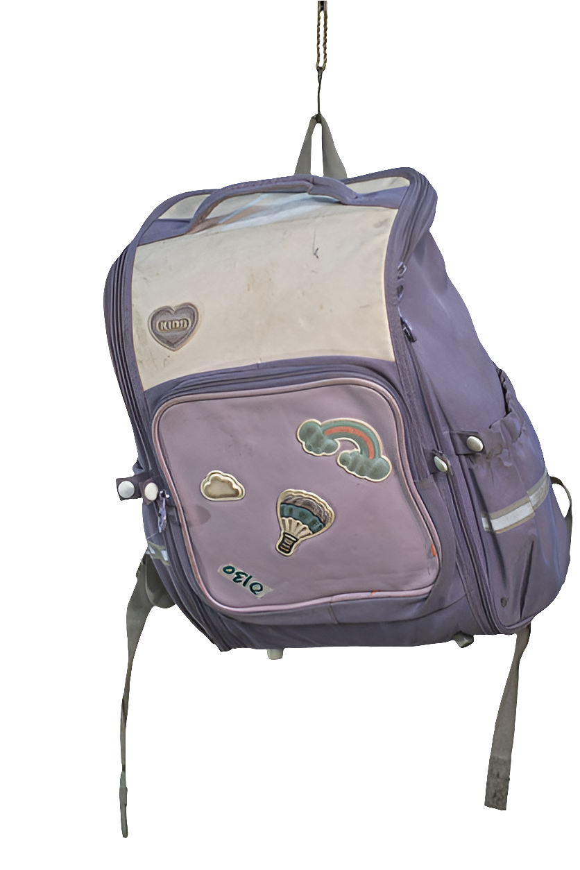 Purple Girl School Bag Women's Girls Mtumba School Bag