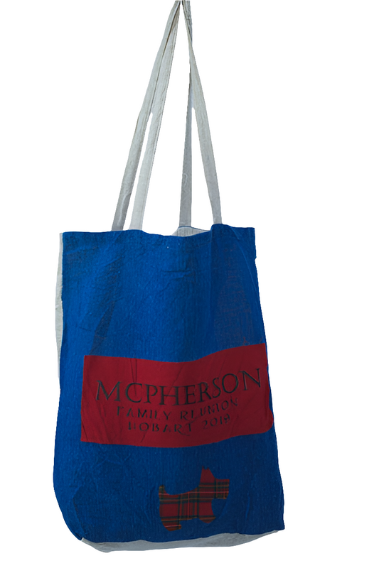 Blue Red Canvas Shoulder Shopping Girls Ladies Women's Tote Bag Mtumba Handbag