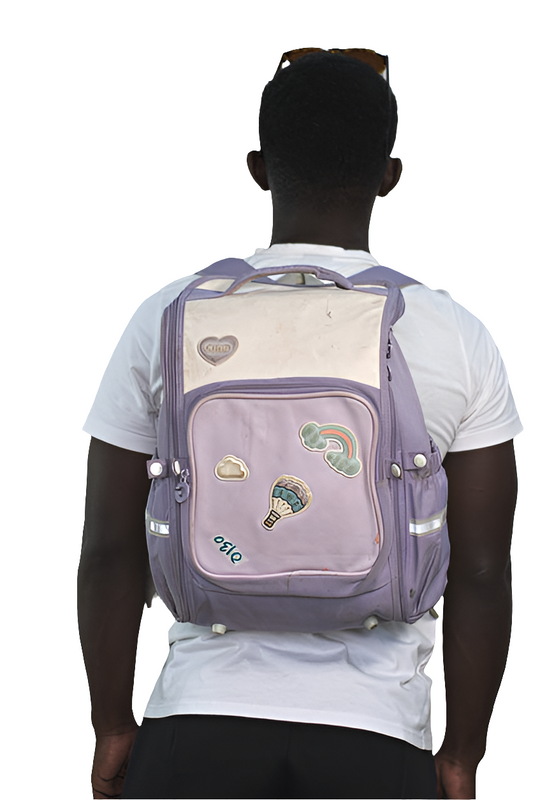 Purple Girl School Bag Women's Girls Mtumba School Bag