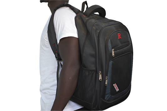 Black Backpack Unisex Men's Women's Boys Girls Mtumba School Bag
