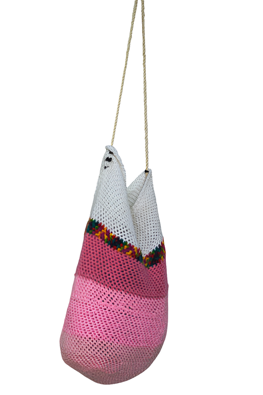 White Pink Shoulder Girls Ladies Women's Tote Bag Handbag Mtumba