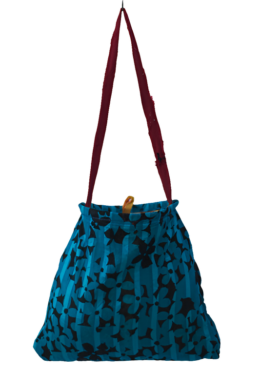 Blue Customized Shoulder Shopping Girls Ladies Women's Tote Bag Mtumba Handbag